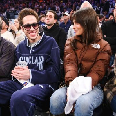 Emily was with Pete Davidson after her split with Brad Pitt in 2022.